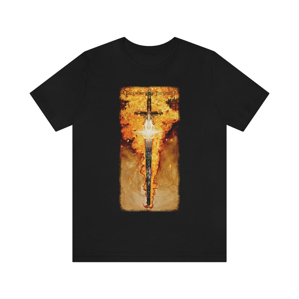 The Sword of The Spirit by Ron DiCianni – Short Sleeve Tshirt (3001)