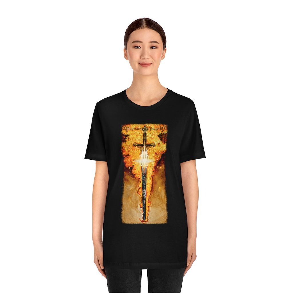 The Sword of The Spirit by Ron DiCianni – Short Sleeve Tshirt (3001)