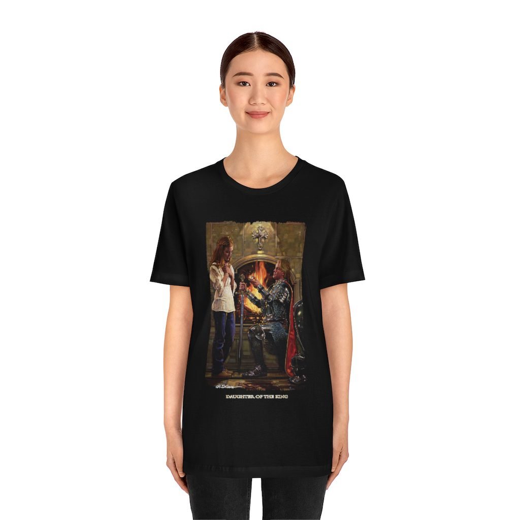 Daughter Of The King by Ron DiCianni – Short Sleeve Tshirt (3001)