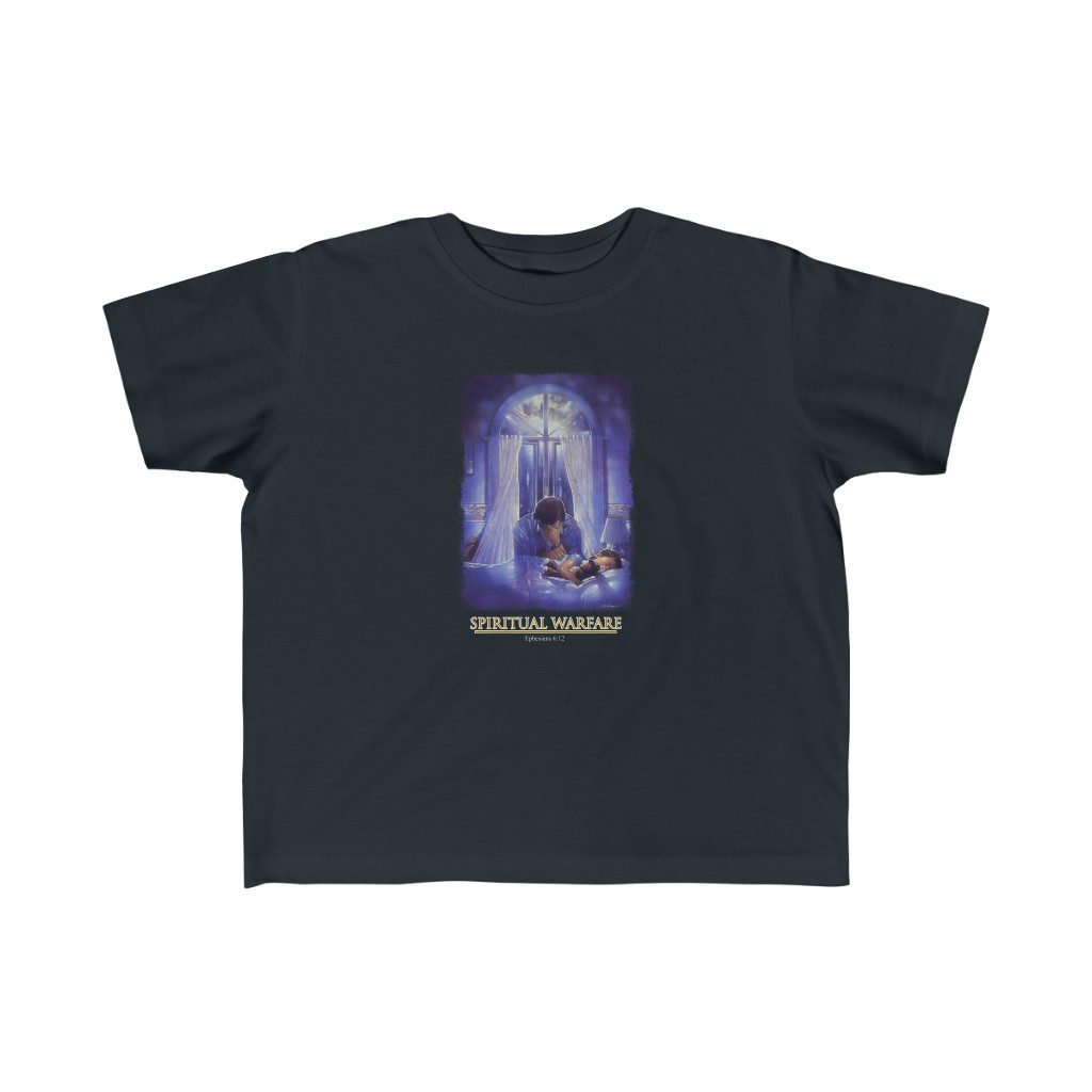 Spiritual Warfare by Ron DiCianni – Toddler Short Sleeve Tshirt