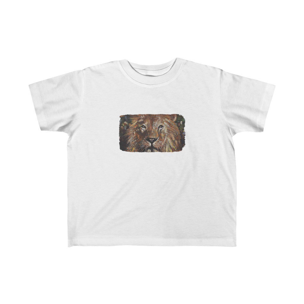 Lion by Ron DiCianni – Toddler Short Sleeve Tshirt