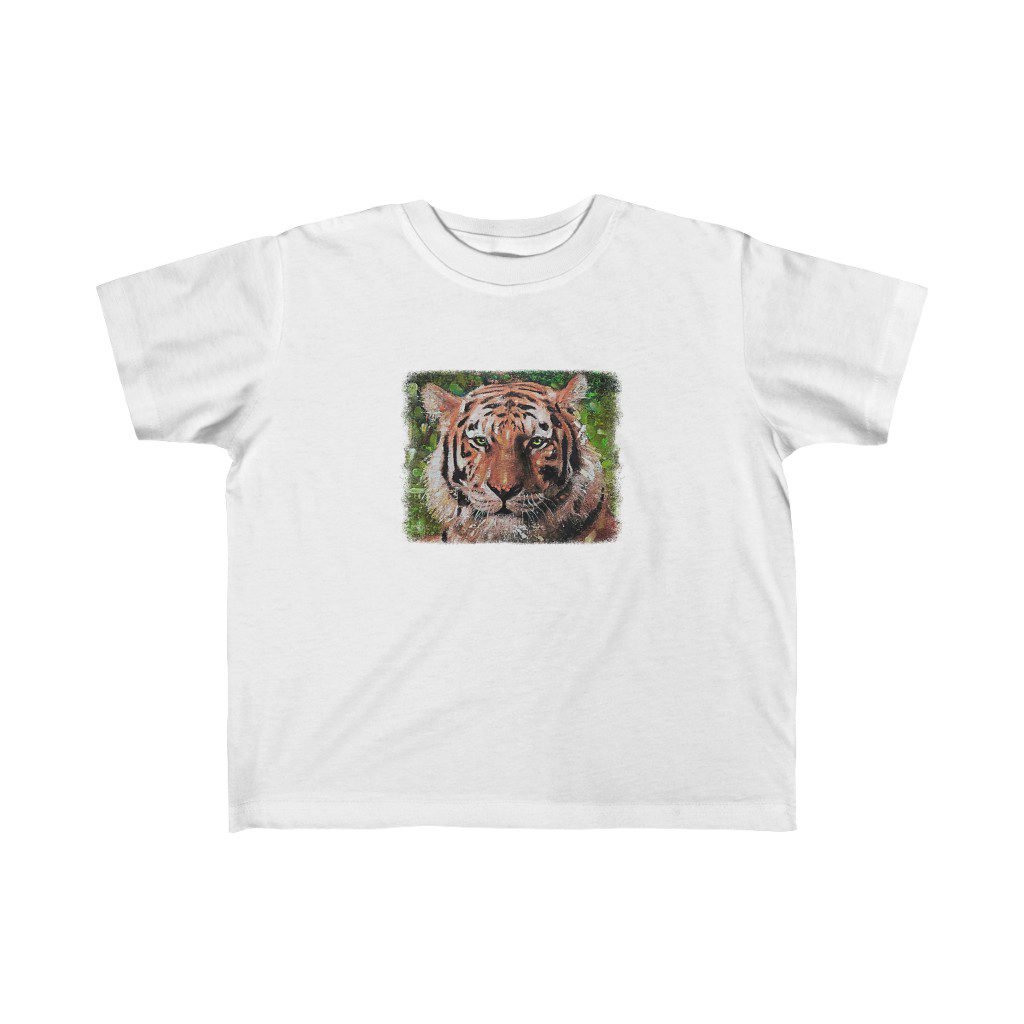 Tiger by Ron DiCianni – Toddler Short Sleeve Tshirt