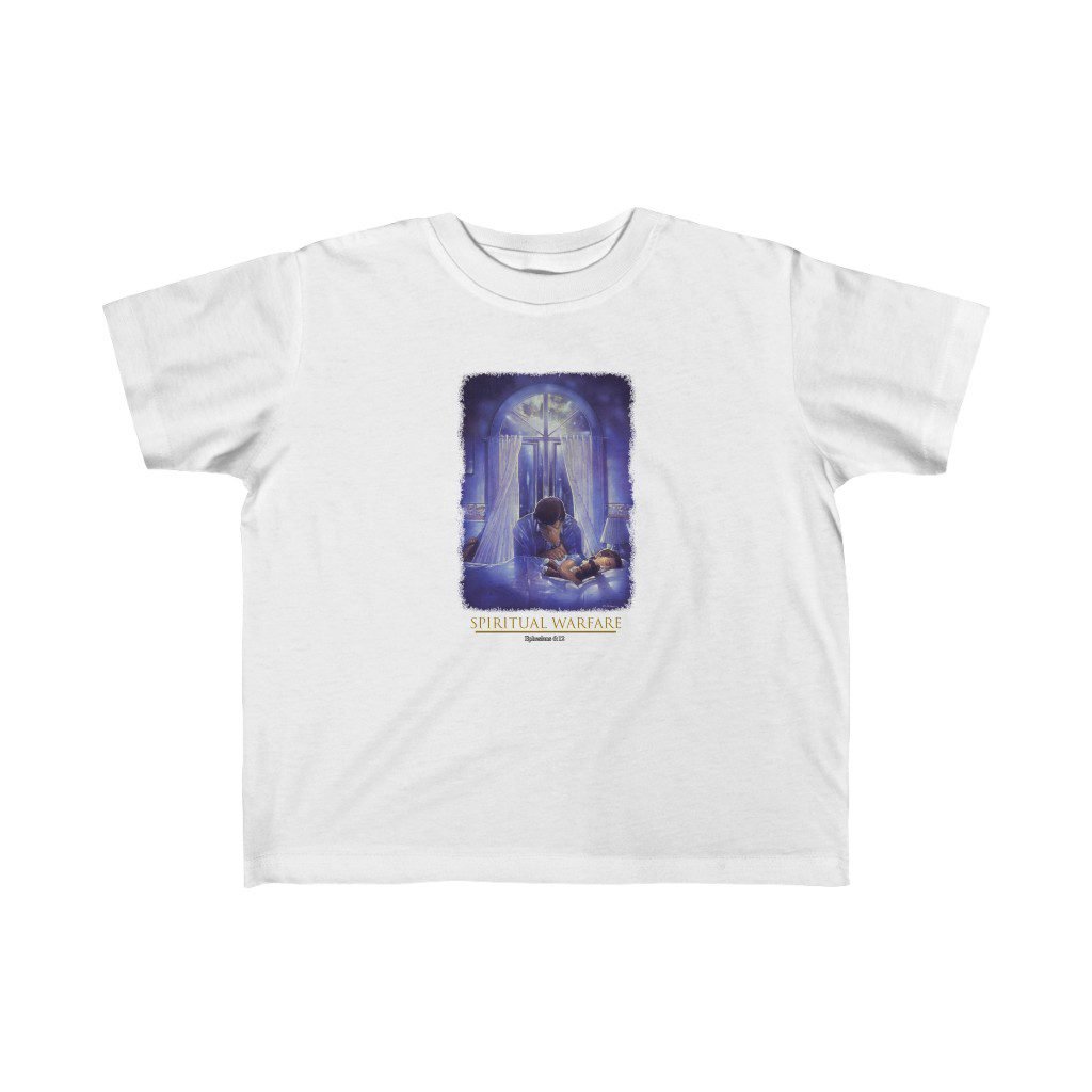 Spiritual Warfare by Ron DiCianni – Toddler Short Sleeve Tshirt