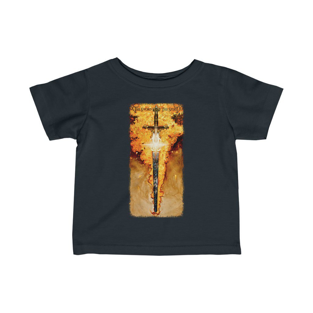 The Sword of The Spirit by Ron DiCianni – Infant Short Sleeve Tshirt 3322