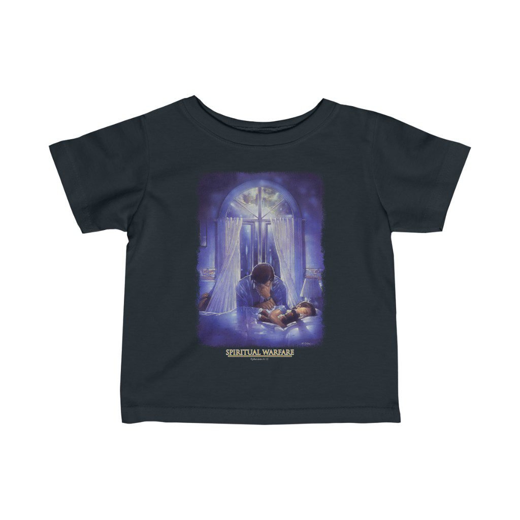 Spiritual Warfare by Ron DiCianni – Infant Short Sleeve Tshirt 3322