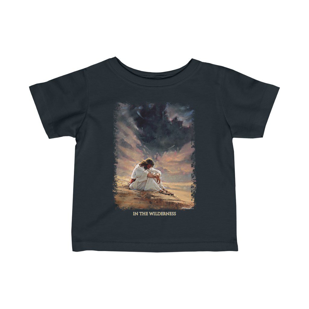 In The Wilderness by Ron DiCianni – Infant Short Sleeve Tshirt 3322