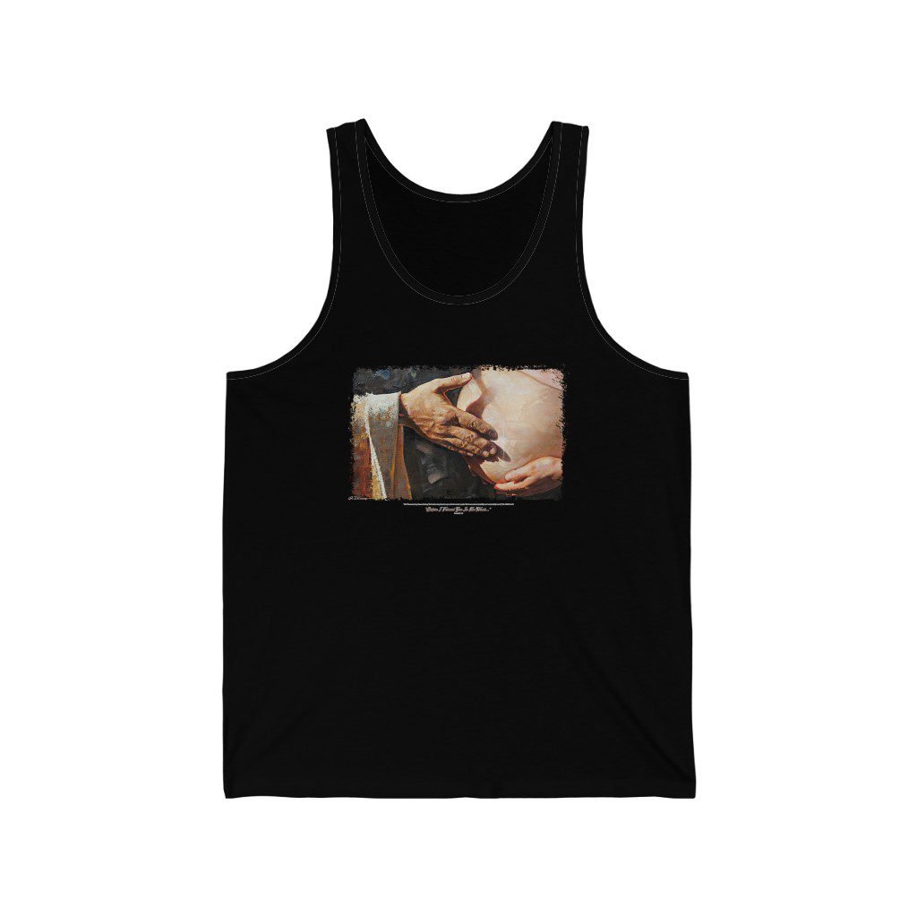 Before I Formed You by Ron DiCianni – Unisex Jersey Tank Top