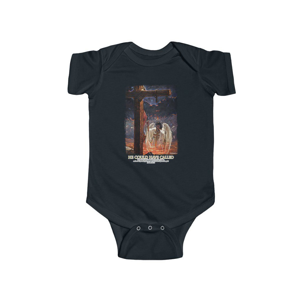 He Could Have Called by Ron DiCianni – Infant Fine Jersey Bodysuit 4424