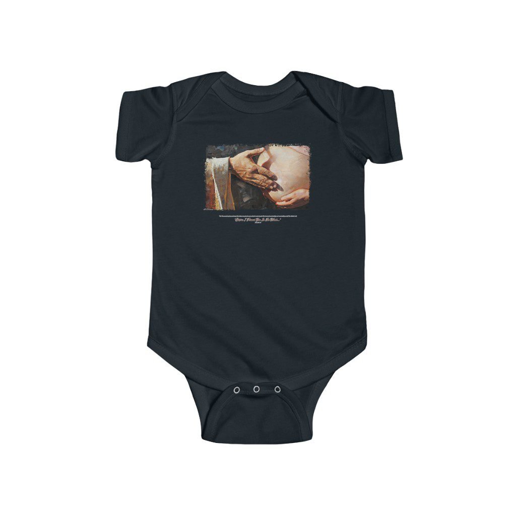 Before I Formed You by Ron DiCianni – Infant Fine Jersey Bodysuit 4424