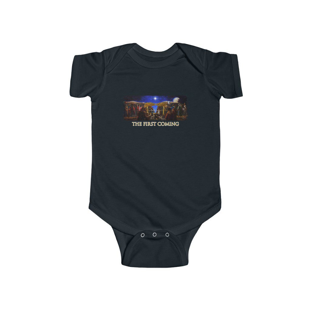 The First Coming by Ron DiCianni – Infant Fine Jersey Bodysuit 4424