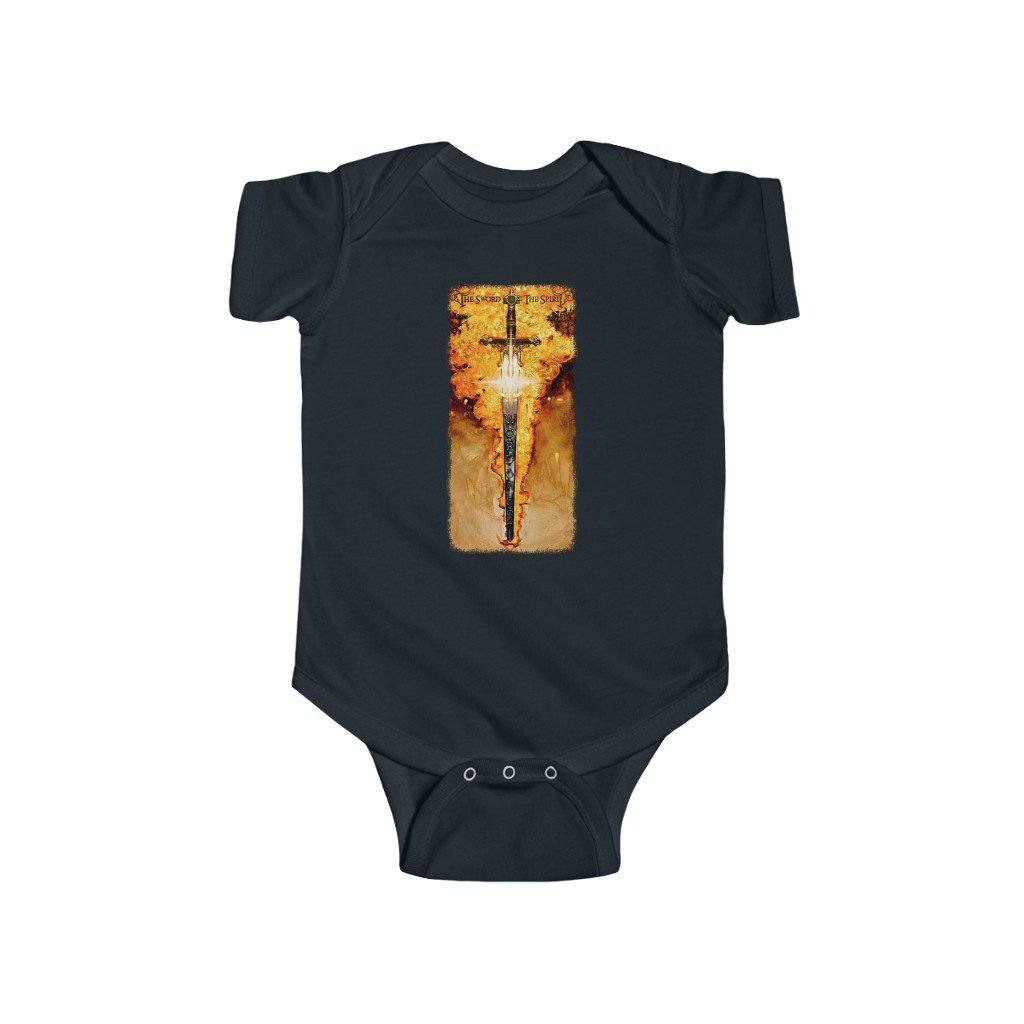 The Sword of The Spirit by Ron DiCianni – Infant Fine Jersey Bodysuit 4424