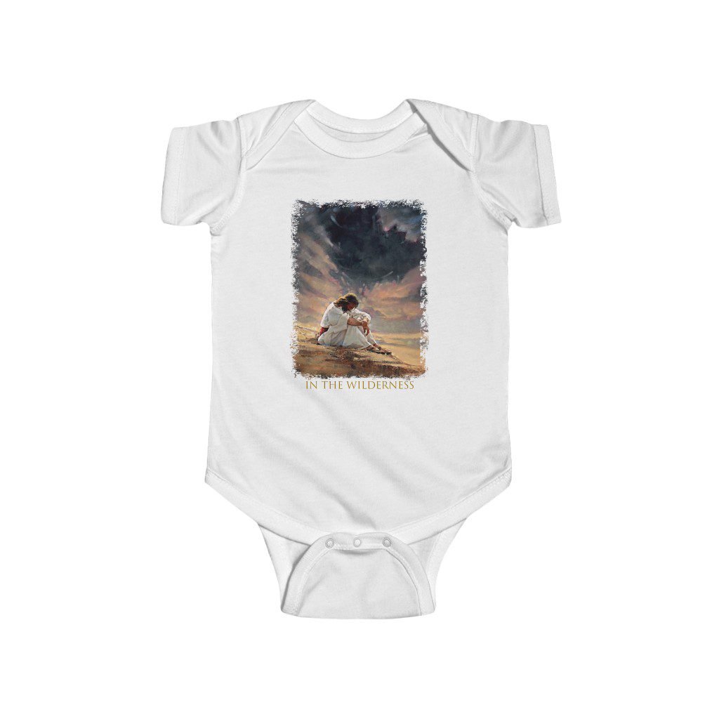 In The Wilderness by Ron DiCianni – Infant Fine Jersey Bodysuit 4424