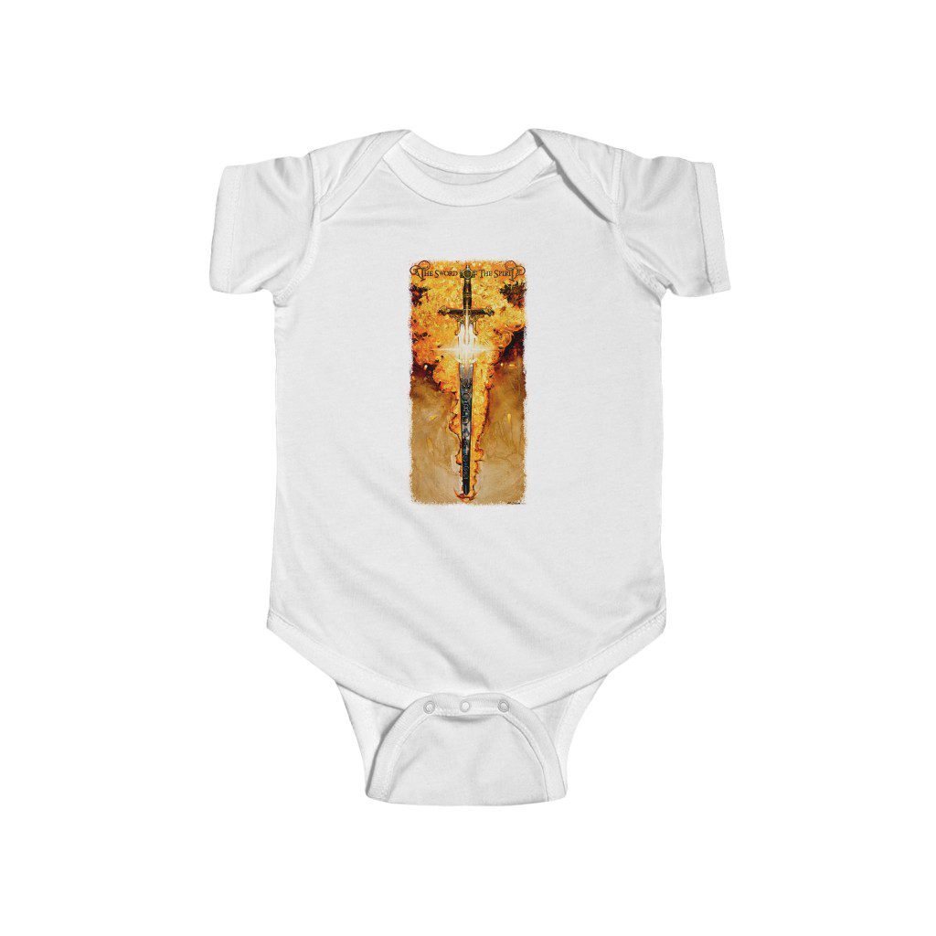 The Sword of The Spirit by Ron DiCianni – Infant Fine Jersey Bodysuit 4424