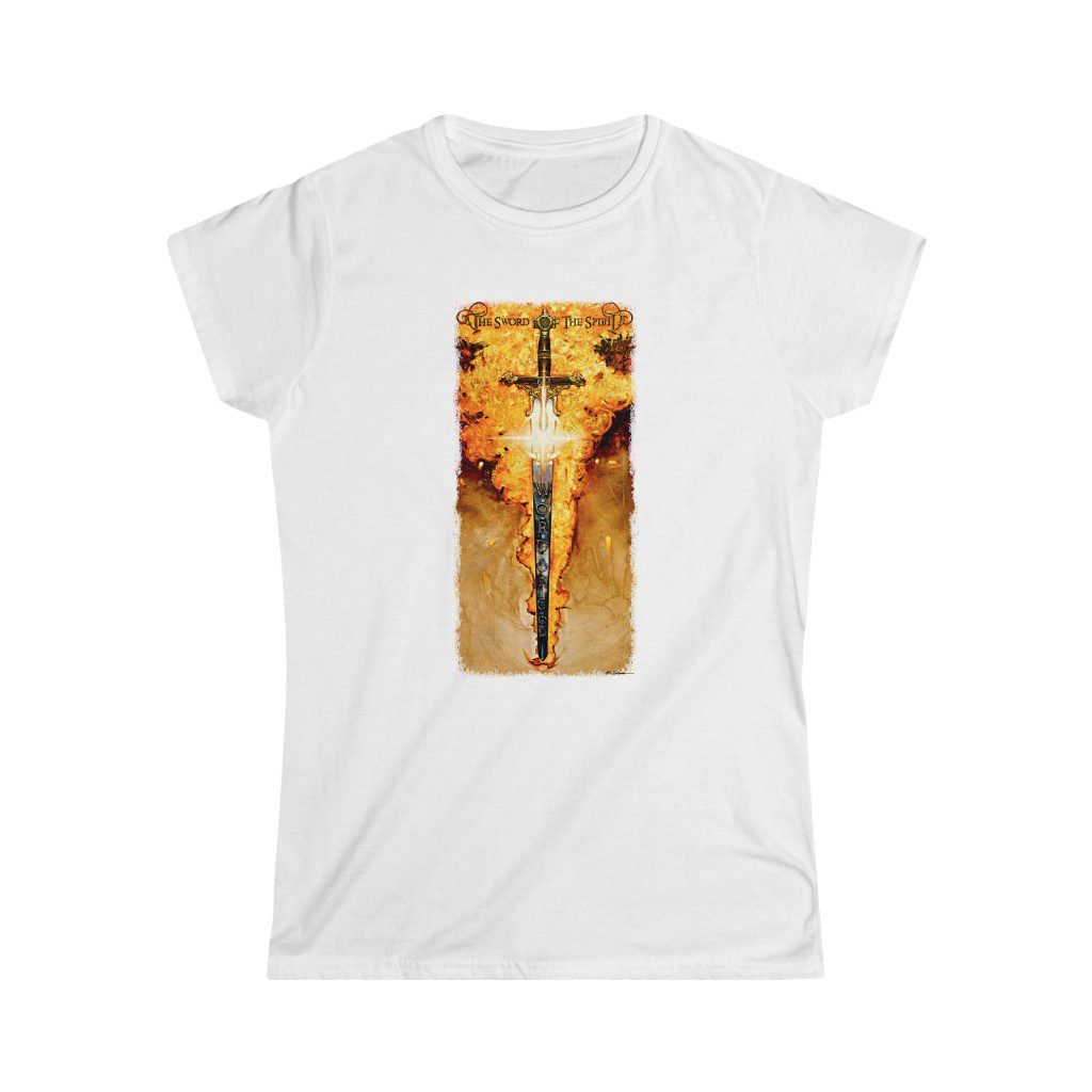 The Sword of The Spirit by Ron DiCianni – Women’s Short Sleeve Tshirt 64000L