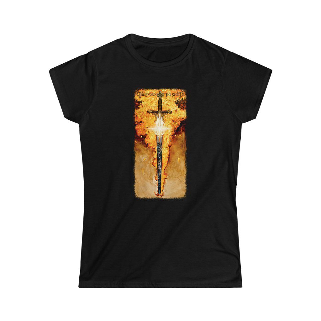 The Sword of The Spirit by Ron DiCianni – Women’s Short Sleeve Tshirt 64000L