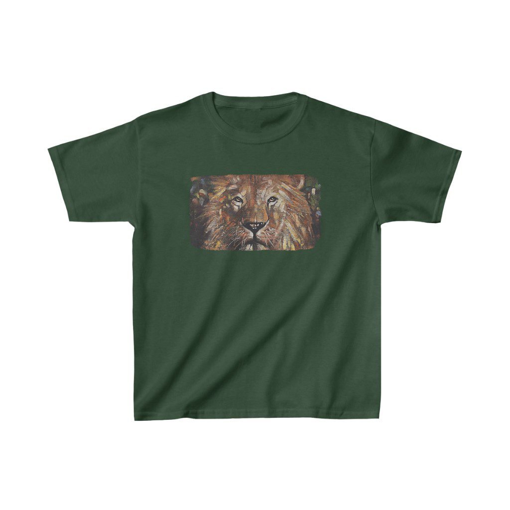 Lion by Ron DiCianni – Children’s Short Sleeve Tshirt