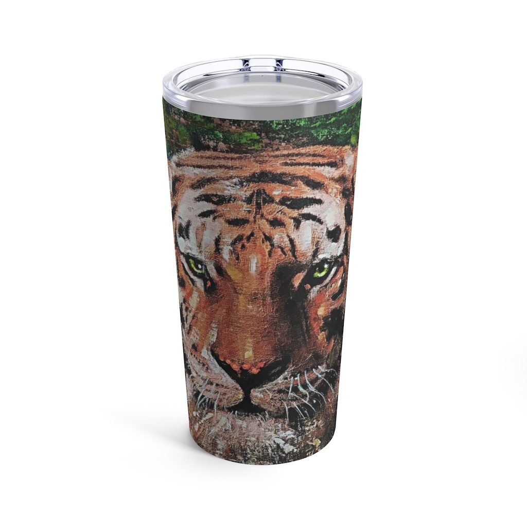 Tiger by Ron DiCianni – 20oz Stainless Steel Tumbler