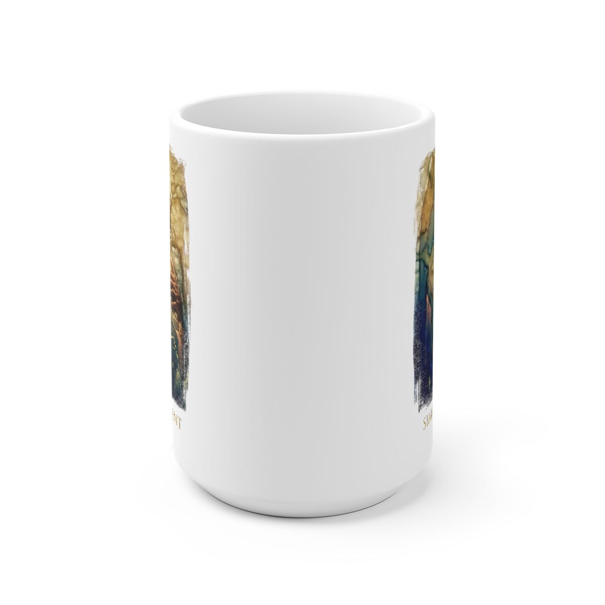 Simeon’s Moment by Ron DiCianni – 11oz and 15oz White Mugs (Rough Edge Version)