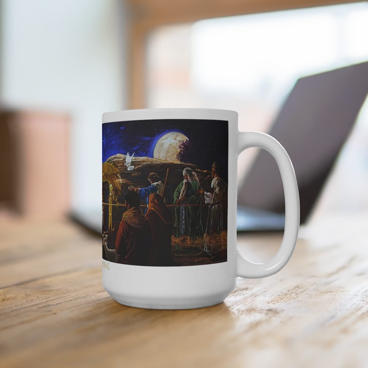 The First Coming by Ron DiCianni – 11oz and 15oz White Mugs