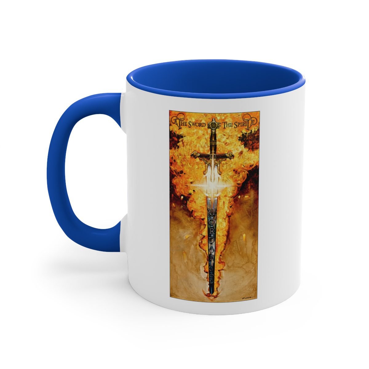 The Sword of The Spirit by Ron DiCianni – 11oz Accent Mug