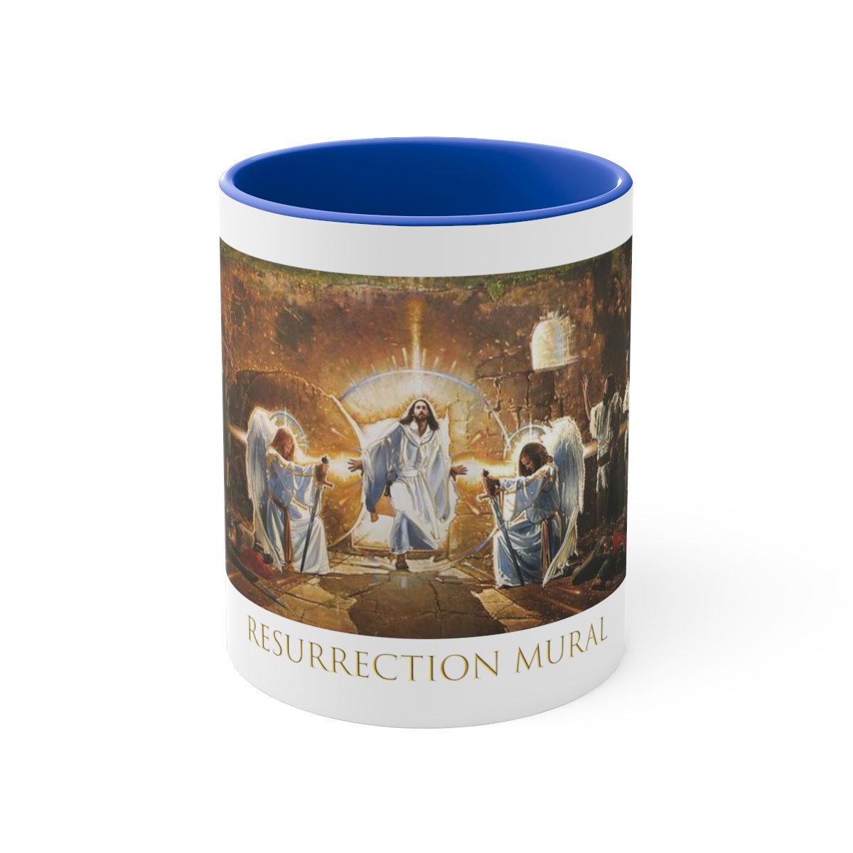 Resurrection Mural by Ron DiCianni – 11oz Accent Mug