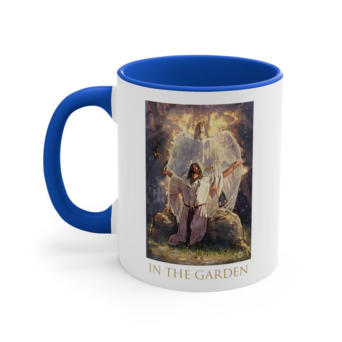 In The Garden by Ron DiCianni – 11oz Accent Mug