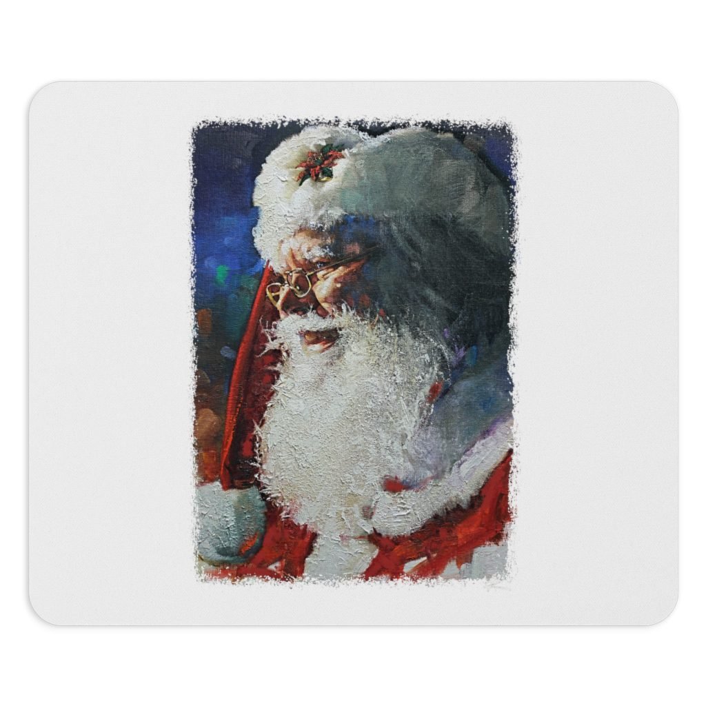 Santa by Ron DiCianni – Rectangular and Round Mousepads