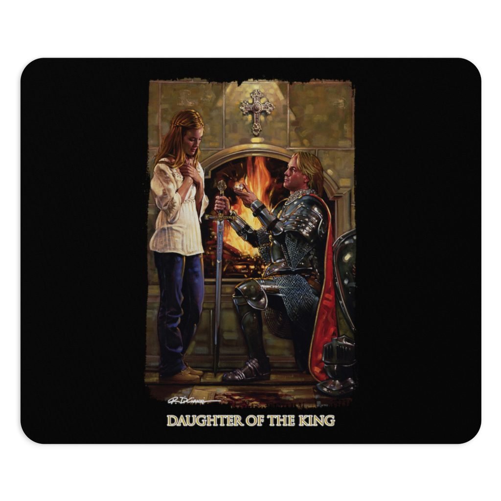 Daughter of The King by Ron DiCianni – Rectangular and Round Mousepads