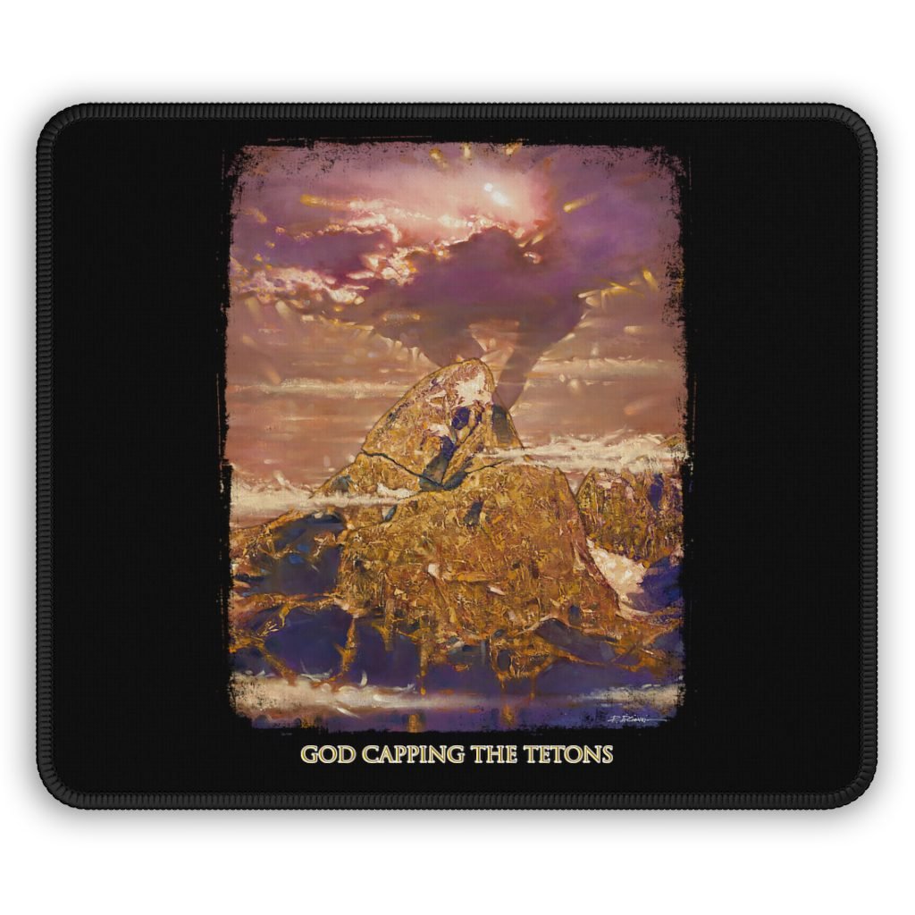 God Capping The Tetons by Ron DiCianni – Gaming Mouse Pad