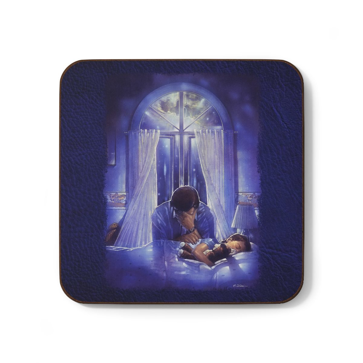 Spiritual Warfare by Ron DiCianni – Hardboard Back Coaster