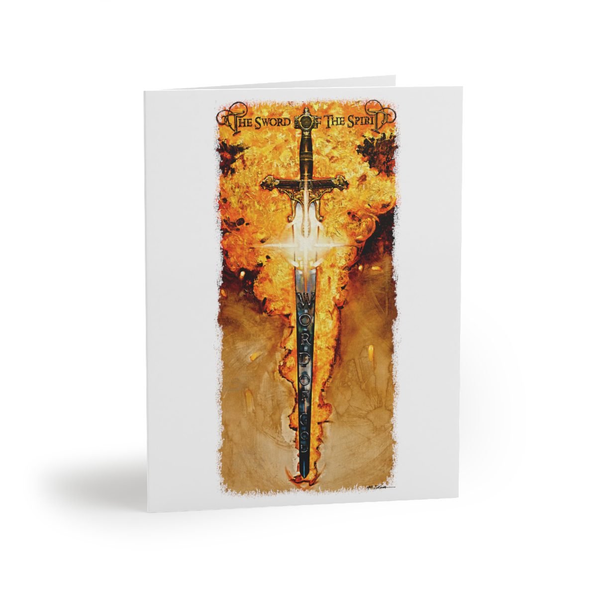 The Sword of The Spirit by Ron DiCianni – Greeting cards (8, 16, and 24 pcs)