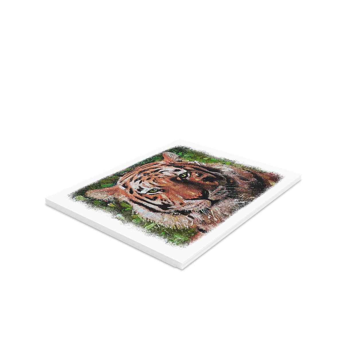 Tiger by Ron DiCianni – Greeting cards (8, 16, and 24 pcs)