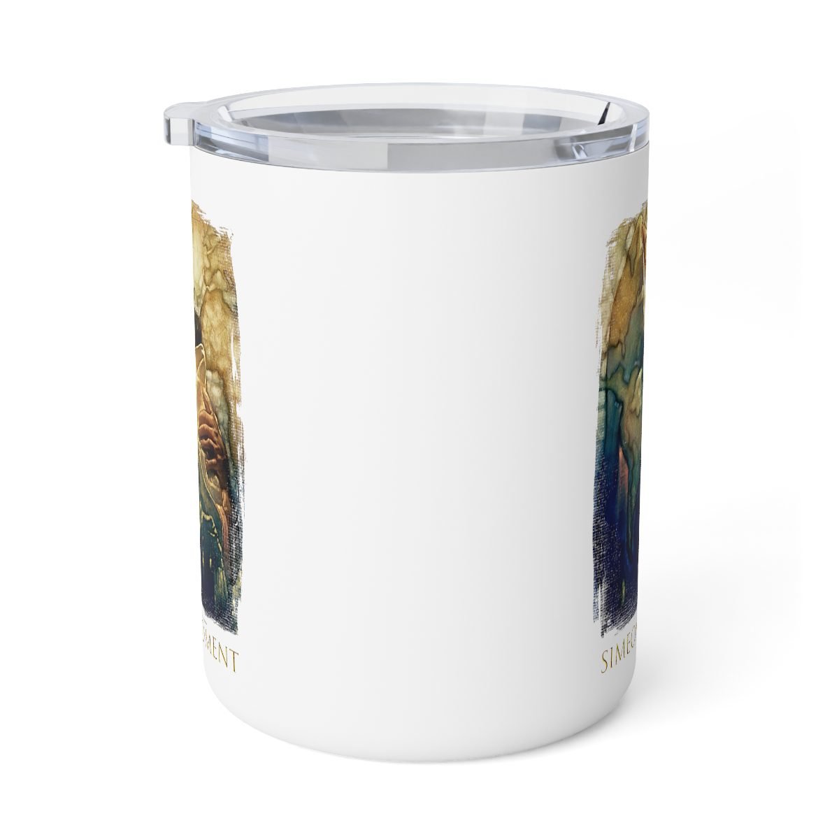 Simeon’s Moment by Ron DiCianni – Insulated 10oz Coffee Mug (Rough Edge Version)