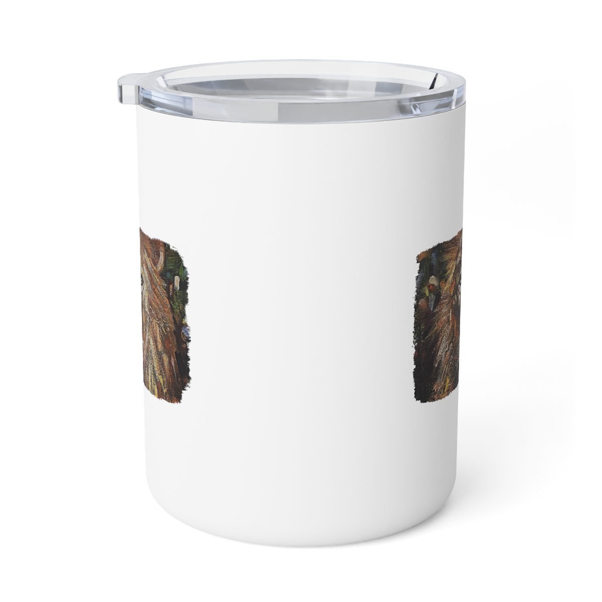 Lion by Ron DiCianni – Insulated 10oz Coffee Mug (Rough Edge Version)