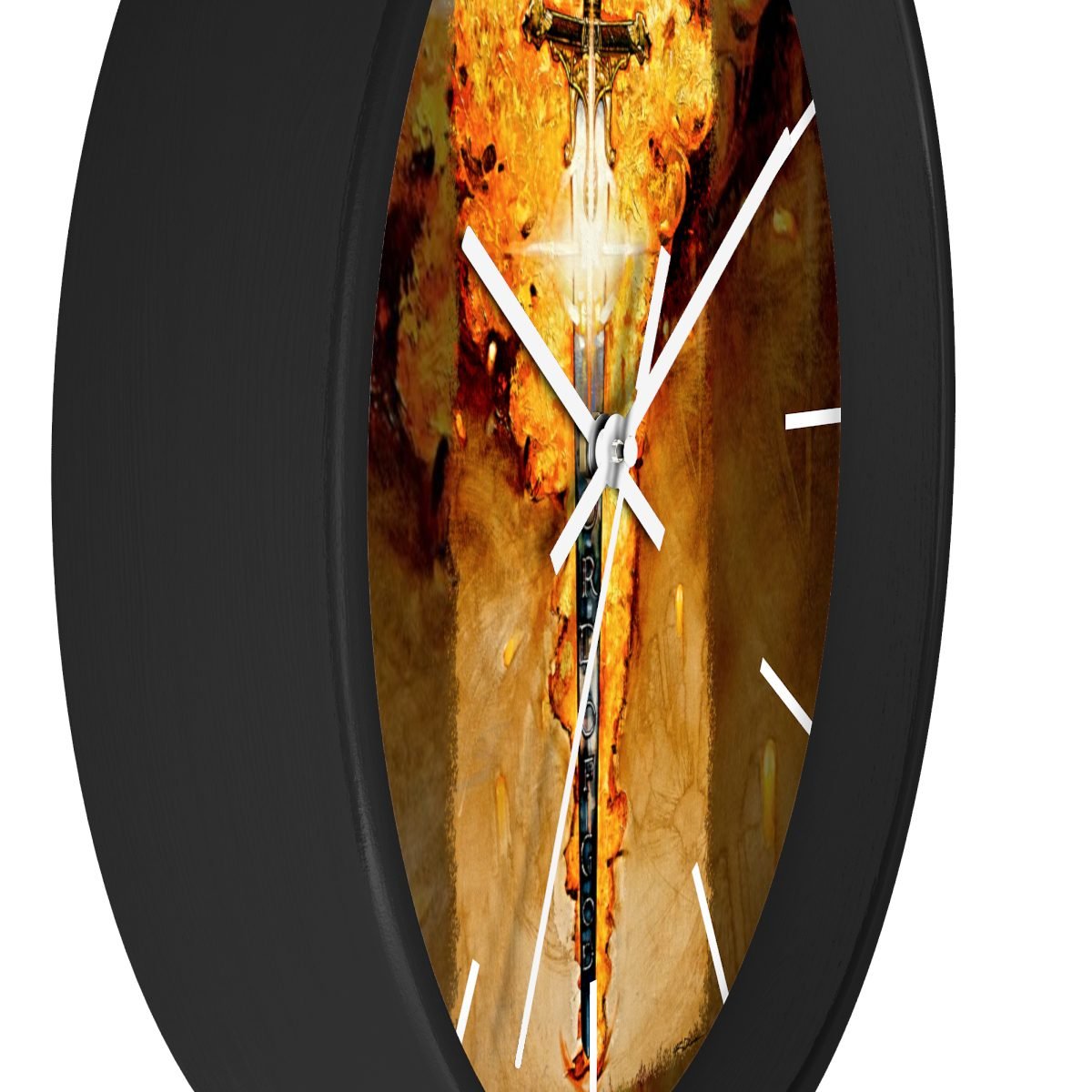 The Sword Of The Spirit by Ron DiCianni – Wall clock