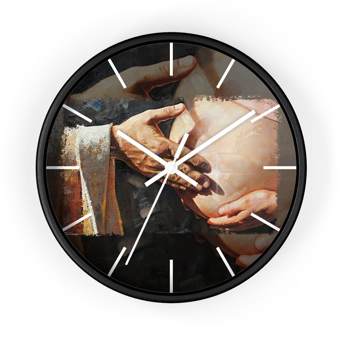 Before I Formed You by Ron DiCianni – Wall clock