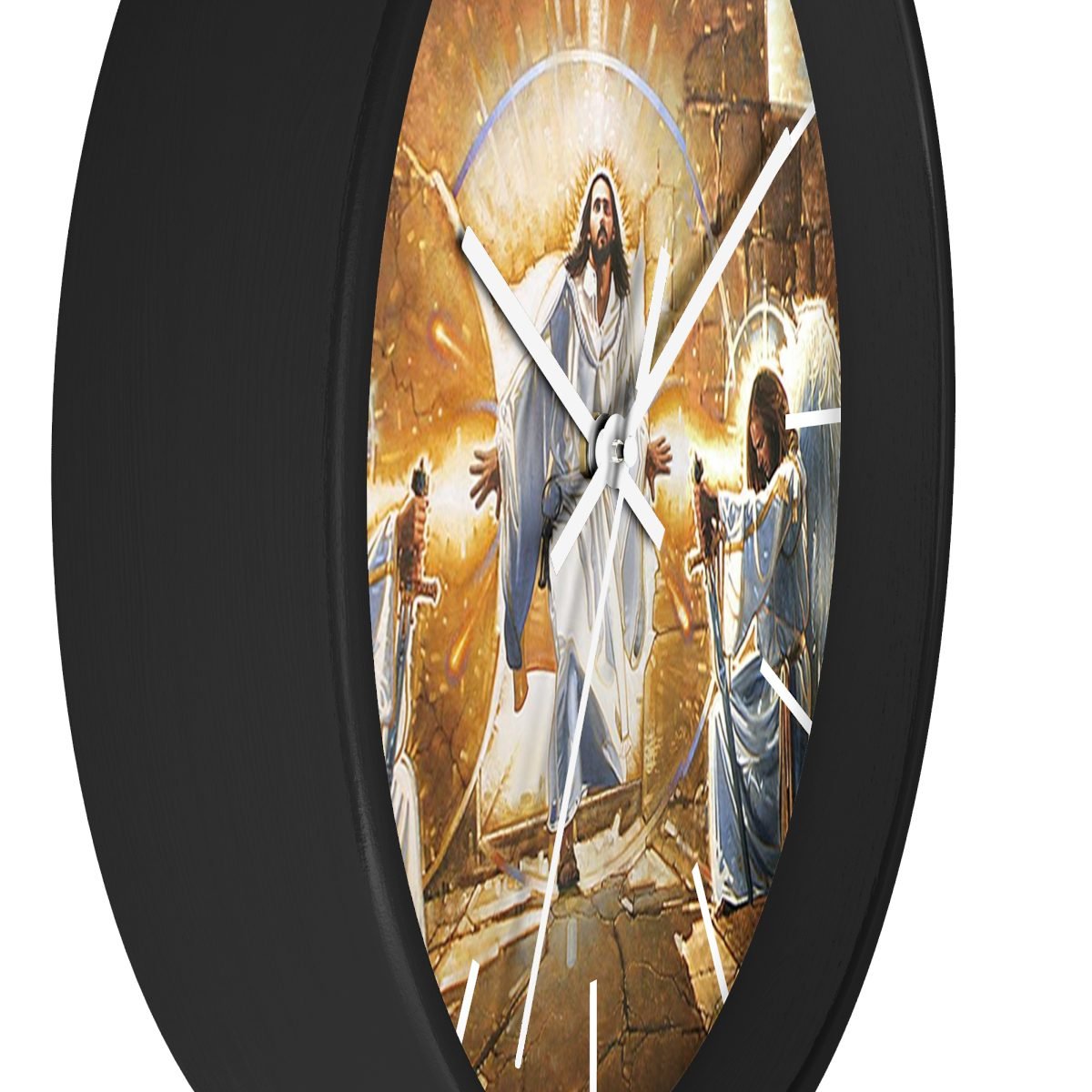 Resurrection by Ron DiCianni (from Resurrection Mural)- Wall clock