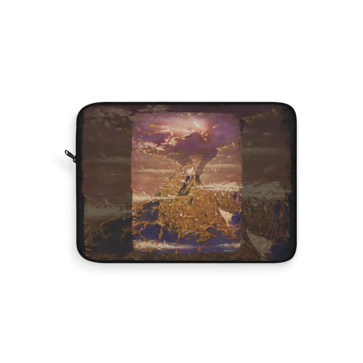 God Capping The Tetons by Ron DiCianni – Black Laptop Sleeves (3 sizes)