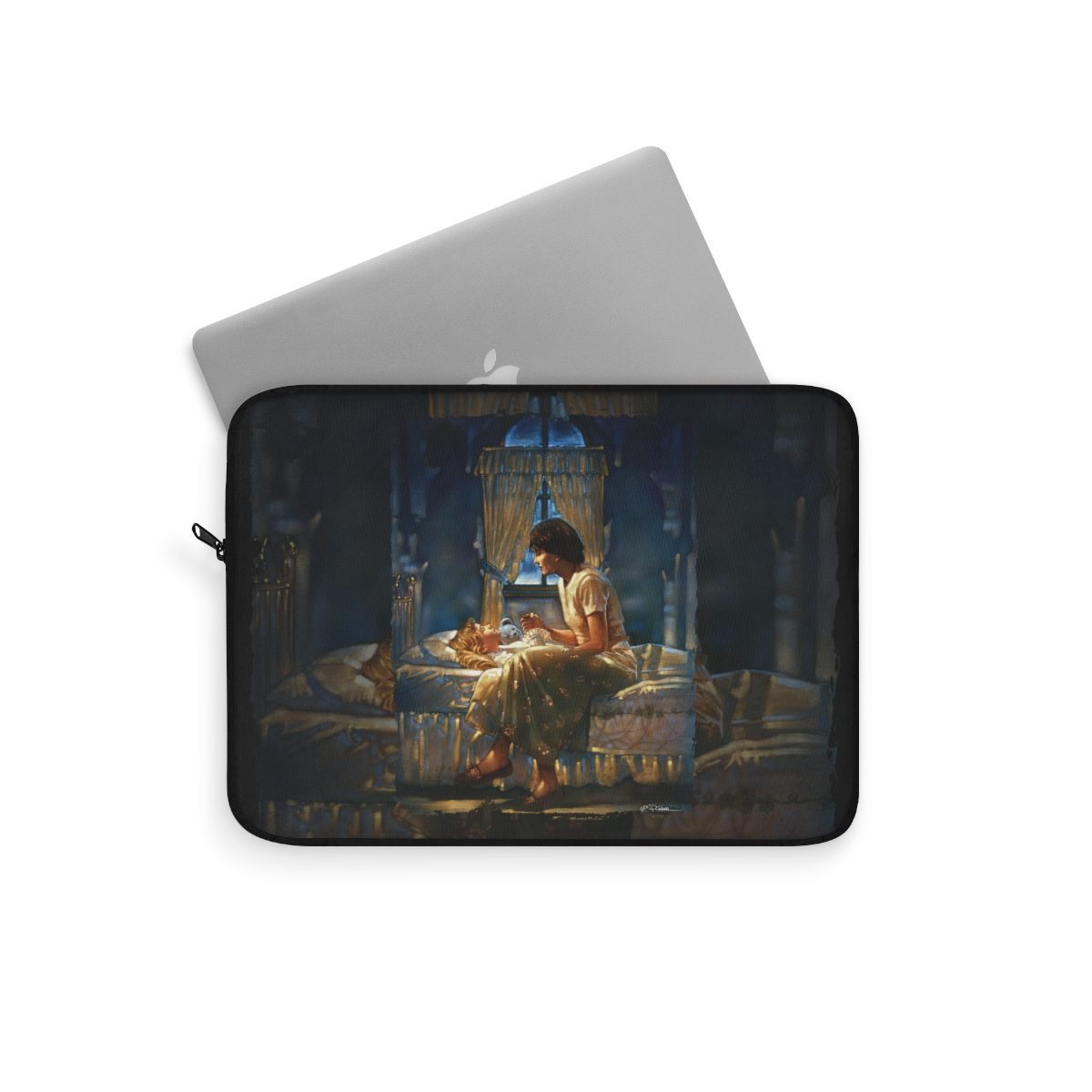 Angels Unseen by Ron DiCianni – Black Laptop Sleeves (3 sizes)