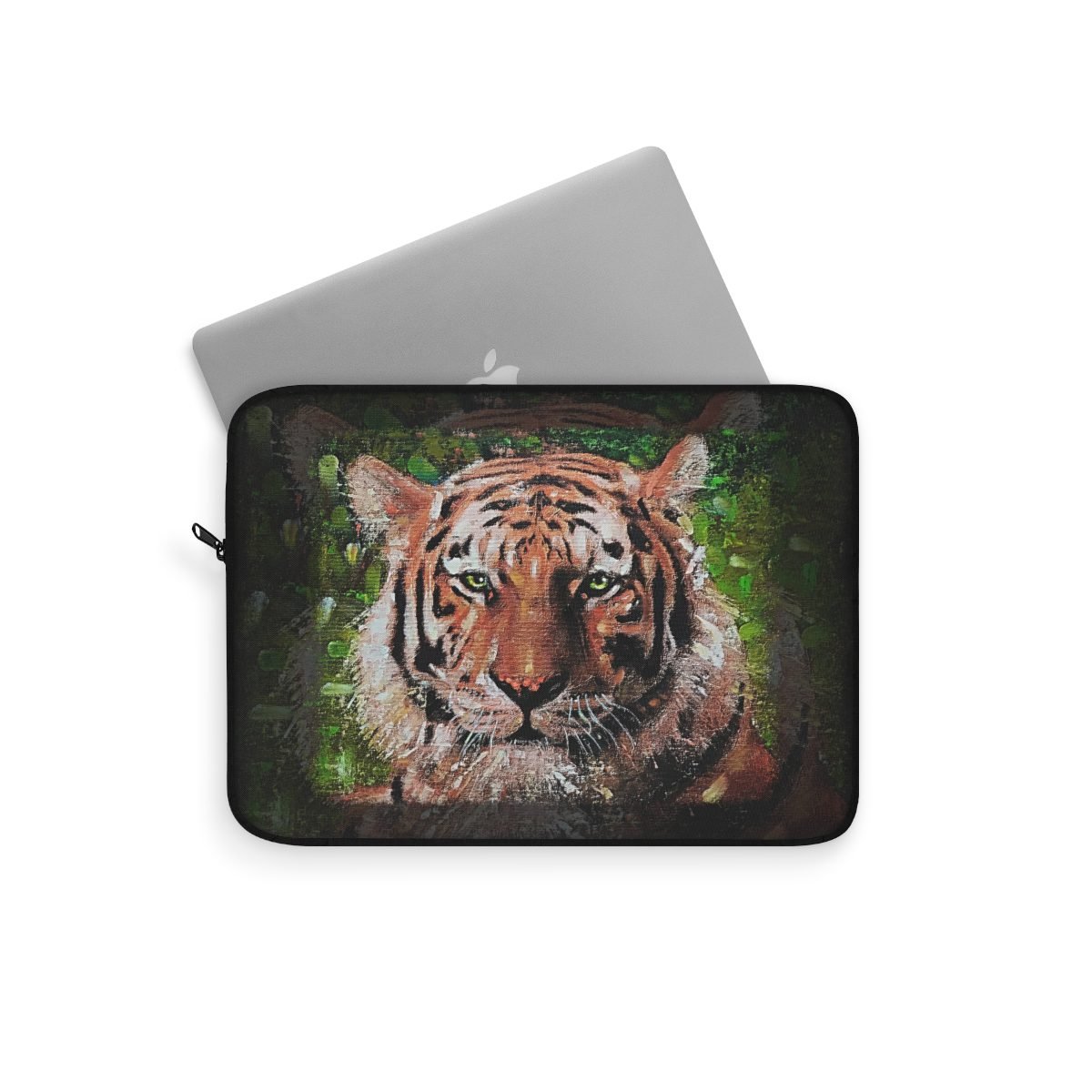 Tiger by Ron DiCianni – Black Laptop Sleeves (3 sizes)