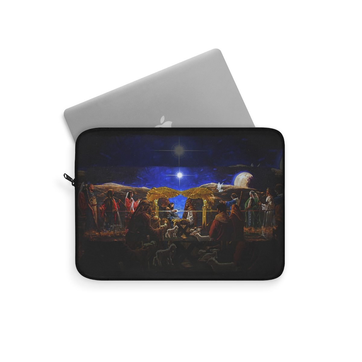 The First Coming by Ron DiCianni – Black Laptop Sleeves (3 sizes)