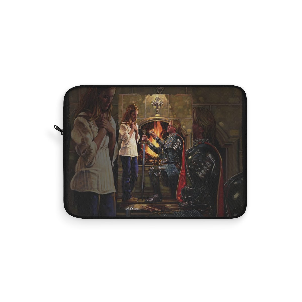 Daughter Of The King by Ron DiCianni – Black Laptop Sleeves (3 sizes)