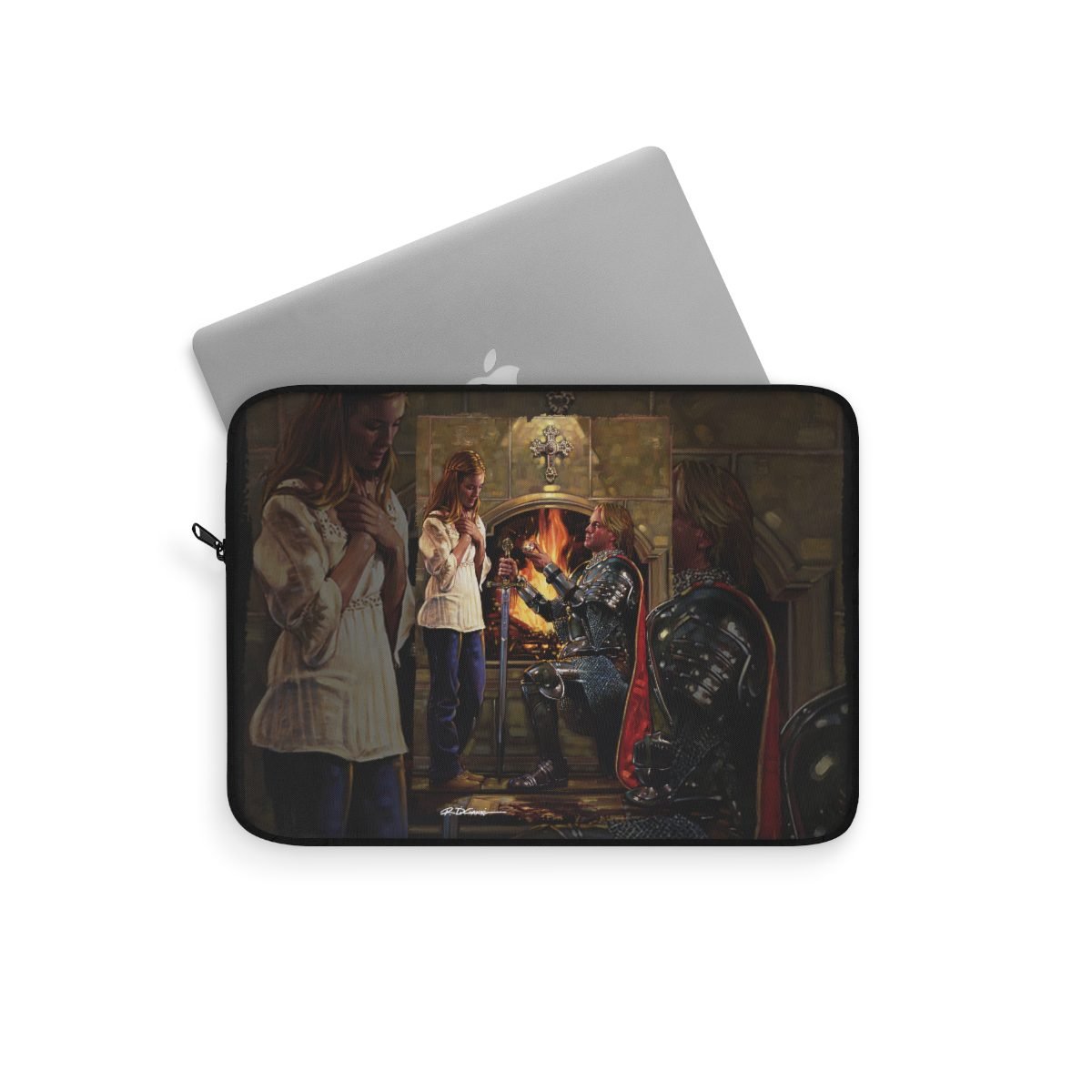 Daughter Of The King by Ron DiCianni – Black Laptop Sleeves (3 sizes)