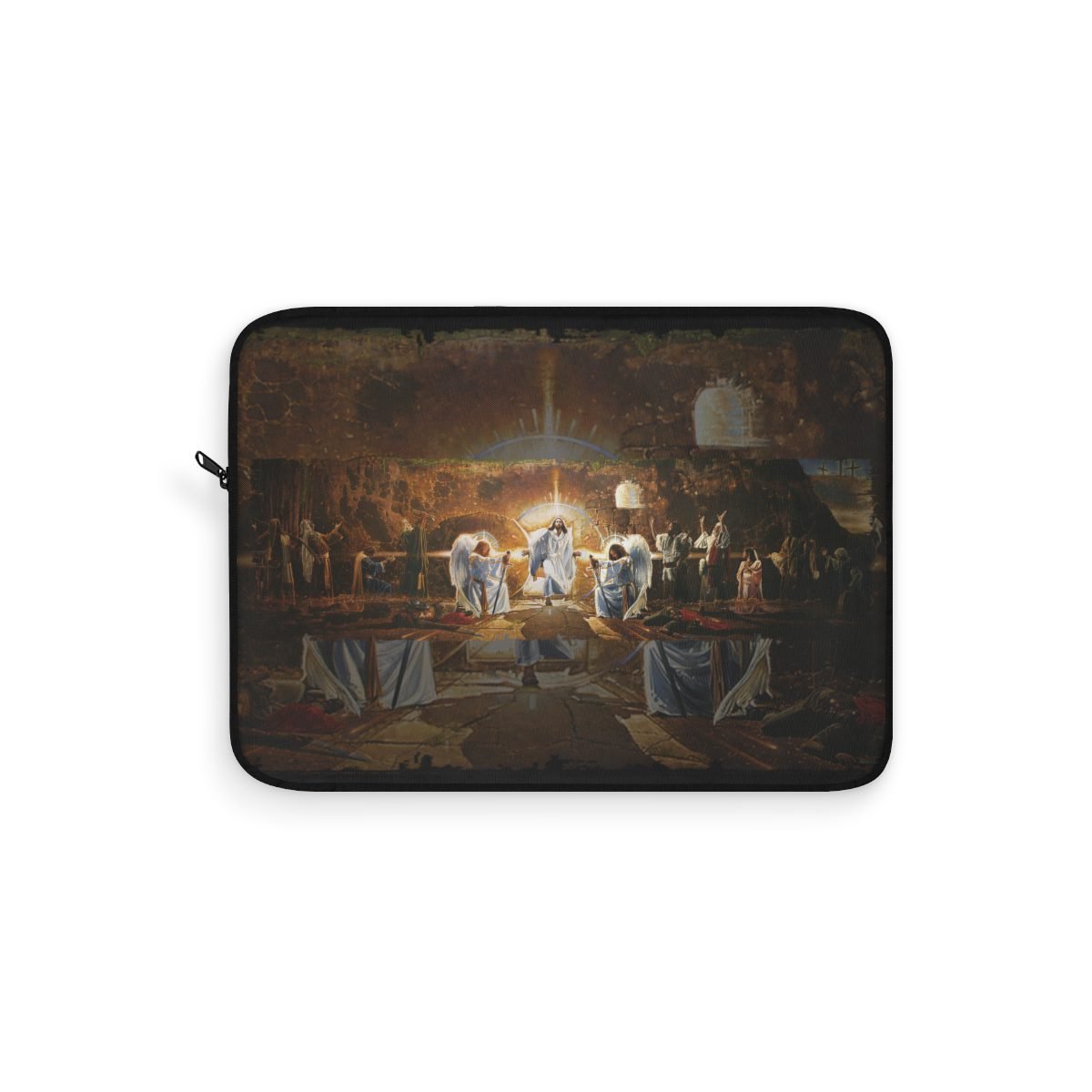 Resurrection Mural by Ron DiCianni – Black Laptop Sleeves (3 sizes)