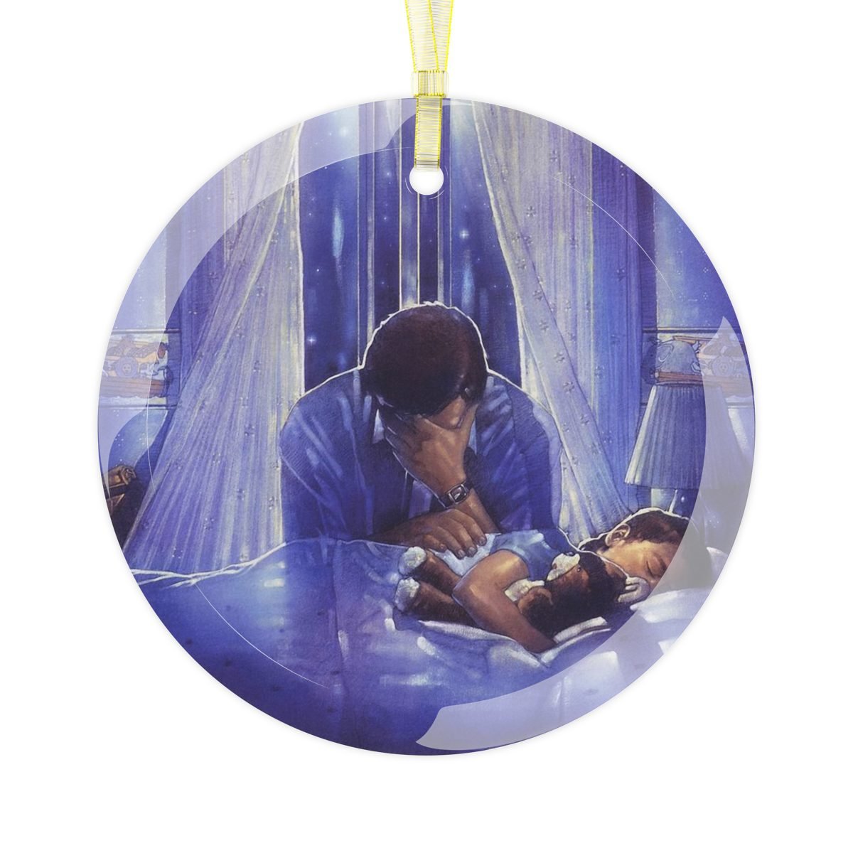 Spiritual Warfare by Ron DiCianni – Glass Ornament