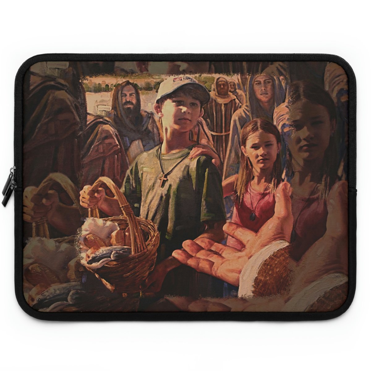 Loaves and Fish by Ron DiCianni – Laptop Sleeve (5 sizes)