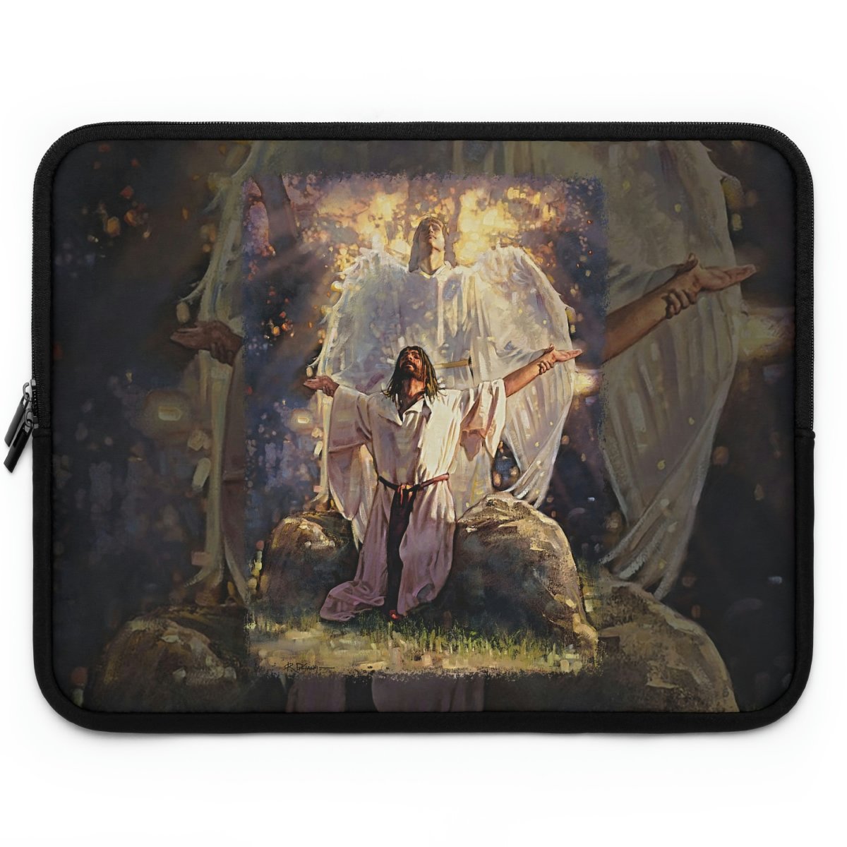 In The Garden by Ron DiCianni – Laptop Sleeve (5 sizes)