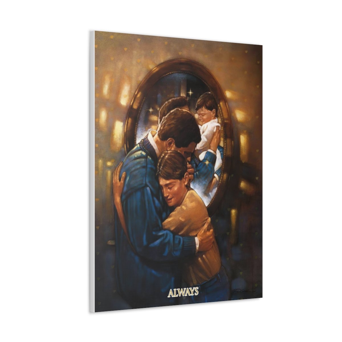 Always by Ron DiCianni Stretched Canvas Print