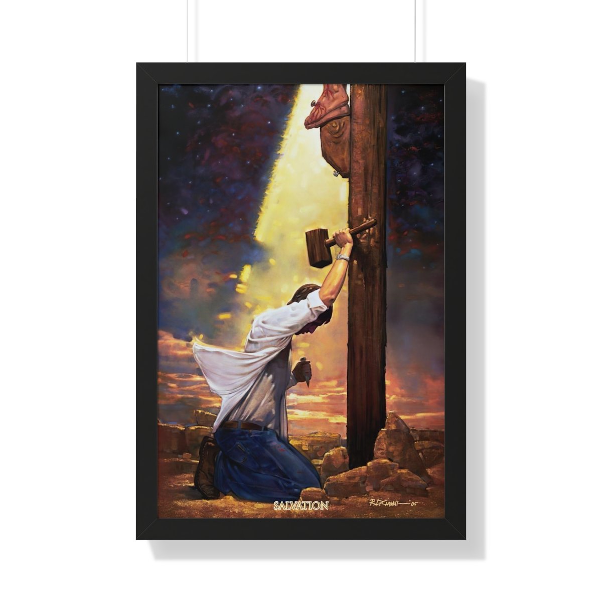 Salvation by Ron DiCianni – Framed Print