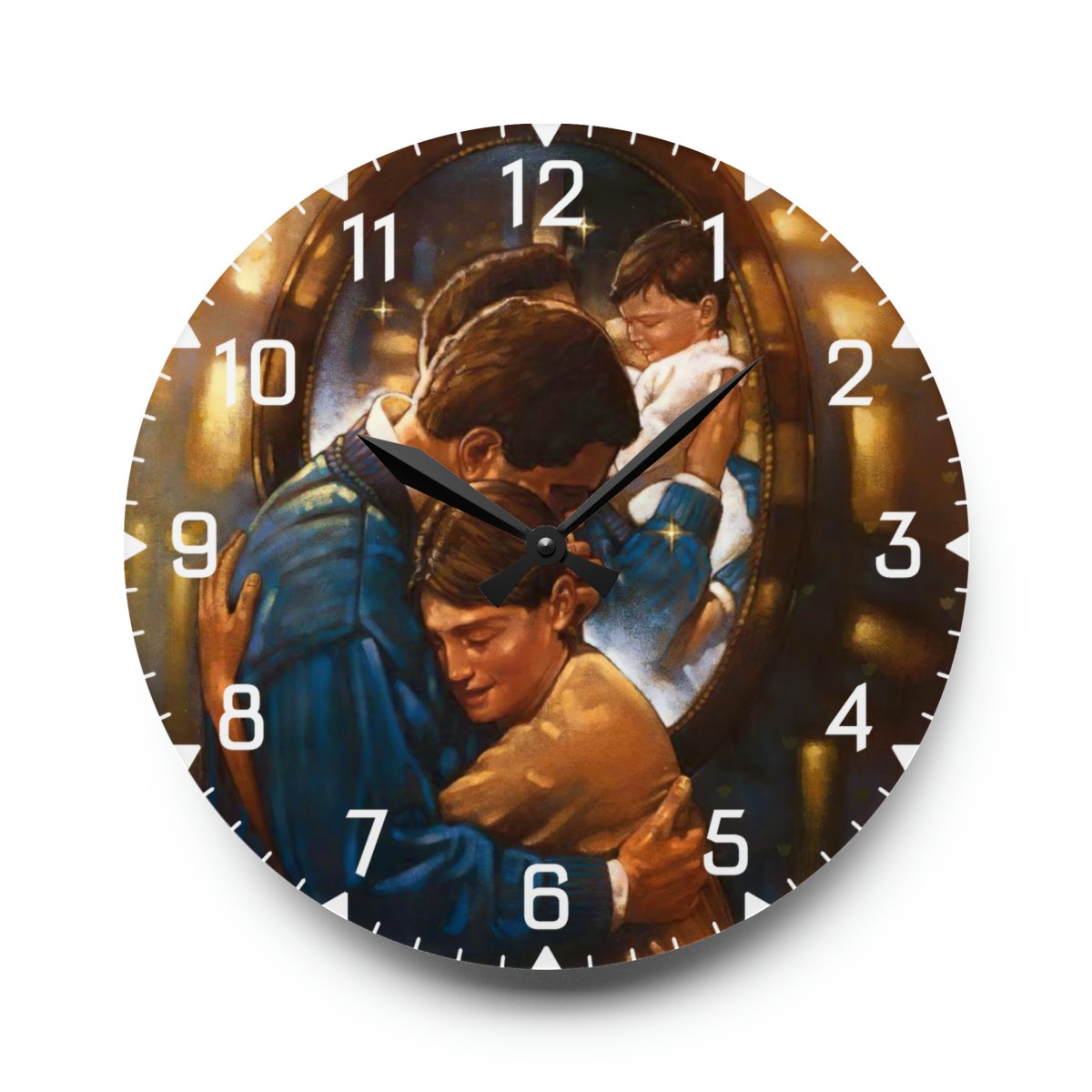 Always by Ron DiCianni Acrylic Wall Clock